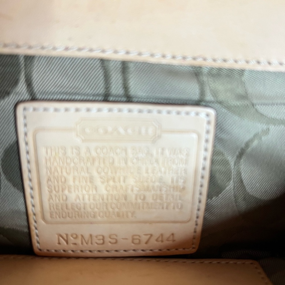 Coach Multicolor Suede Wristlet Clutch - Picture 3 of 5